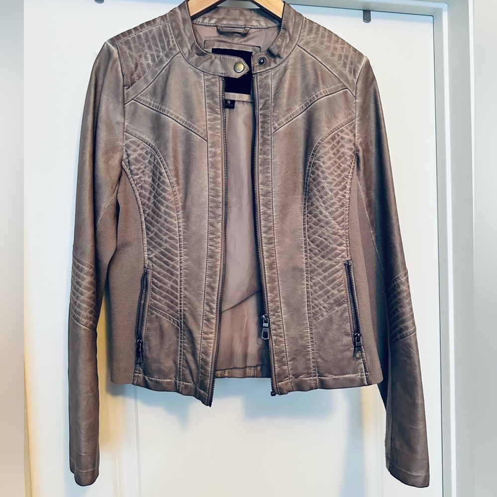 Beautiful Vegan Leather Jacket